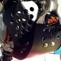 1101397-1-800Wx800H AXP GP HDPE Skid Plate Black - Suzuki RM-Z450