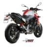 1101521-1-800Wx800H MIVV X-M1 Silencer - Steel Black/Stainless Steel BMW F900R