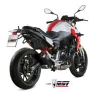 1101521-1-800Wx800H MIVV X-M1 Silencer - Steel Black/Stainless Steel BMW F900R