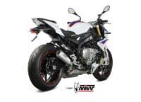 1101537-1-800Wx800H MIVV X-M1 Silencer - Titanium/Stainless Steel BMW S1000R