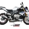 1101537-2-800Wx800H MIVV X-M1 Silencer - Titanium/Stainless Steel BMW S1000R