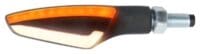1103649-1-800Wx800H LIGHTECH MonsterEye2 LED 2in1 Indicator DRL Combination Body Black / Lens Orange-White (Pair), Front