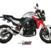 1103910001-2-800Wx800H MIVV X-M1 Slip-on - Titanium/Stainless Steel BMW F900R