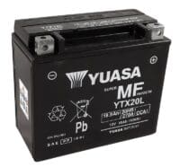 YUASA W/C Accu onderhoudsvrij af fabriek geactiveerd - YTX20L FA