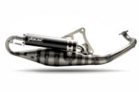 Yasuni exhaust Carrera 10 Black Peugeot 50/70cc Approved