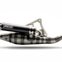 Yasuni exhaust Carrera 10 Black Peugeot 50/70cc Approved