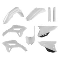 1105693-1-800Wx800H POLISPORT Plastic Kit - White (21-22) Honda CRF450RX