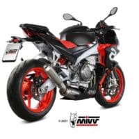 1106474-1-800Wx800H MIVV X-M1 Full Exhaust System - Titanium/Stainless Steel Aprilia Tuono 660