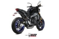 1106511-1-800Wx800H MIVV X-M1 Full Exhaust System - Steel Black/Stainless Steel Yamaha MT-09/SP/FZ-09