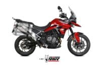 MIVV Oval Silencer - Triumph Tiger