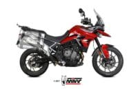 MIVV Oval Silencer - Triumph Tiger