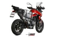 MIVV Oval Silencer - Triumph Tiger