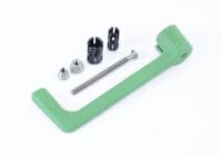 1106832003-1-800Wx800H R&G RACING Moulded Lever Guard - Green Kawasaki Ninja ZX-10R/RR
