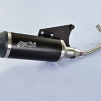 POLINI Exhaust Stainless Steel/Carbon - Vespa 125
