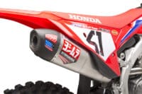 1107219-3-800Wx800H YOSHIMURA RS-12 Signature Series Full Exhaust System Titanium/Titanium/Carbon - Honda CRF250R