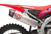 1107219-6-800Wx800H YOSHIMURA RS-12 Signature Series Full Exhaust System Titanium/Titanium/Carbon - Honda CRF250R