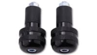 SHIN YO Bar End Weights Black Knurled, For Steel Handlebars
