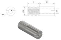 1107884-3-800Wx800H HIGHSIDER pro Handlebar End Adapters M12 for Various BMW Models (Pair)