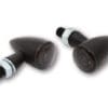 HIGHSIDER pro Montana Bullet LED Indicator, Black-Matt (Pair)