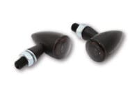 HIGHSIDER pro Montana Bullet LED Indicator, Black-Matt (Pair)
