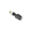 HIGHSIDER Pro Surface LED Indicator Body Black / Lens Smoked (Pair), Front & Rear