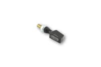 HIGHSIDER Pro Surface LED Indicator Body Black / Lens Smoked (Pair), Front & Rear