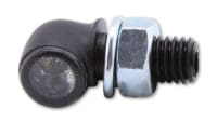 1107926-5-800Wx800H HIGHSIDER Pro Proton Two LED Indicator Body Black / Lens Smoked (Pair), Front & Rear