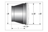 HIGHSIDER pro 5 3/4 Inch Main Headlight Insert Type 10 LED E-Approved (1pc)