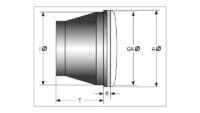 1108027-5-800Wx800H HIGHSIDER pro 7 Inch Main Headlight Insert Type 4 LED E-Approved (1pc)