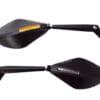 HIGHSIDER pro Spiegel Torezzo met LED knipperlichten - Zwart - Paar