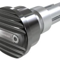 1108563002-1-800Wx800H HIGHSIDER pro Wave Handlebar Ends Silver (Pair)