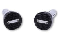 1108563002-3-800Wx800H HIGHSIDER pro Wave Handlebar Ends Silver (Pair)