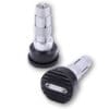 1108563002-4-800Wx800H HIGHSIDER pro Wave Handlebar Ends Silver (Pair)