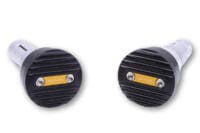 1108563004-2-800Wx800H HIGHSIDER pro Wave Handlebar Ends Silver (Pair)