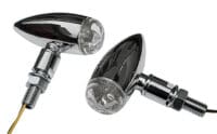 1108568001-1-800Wx800H HIGHSIDER pro Micro-Bullet LED Indicator Body Chrome / Lens Clear (Pair), Front & Rear