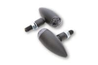 1108568002-2-800Wx800H HIGHSIDER pro Micro-Bullet LED Indicator Body Chrome / Lens Clear (Pair), Front & Rear