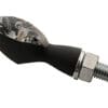 1108574002-2-800Wx800H HIGHSIDER pro Pen Head LED Indicator Body Black / Lens Smoked (Pair), Front & Rear