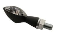 1108574002-2-800Wx800H HIGHSIDER pro Pen Head LED Indicator Body Black / Lens Smoked (Pair), Front & Rear