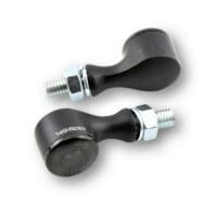 HIGHSIDER pro Apollo Classic LED Indicator Body Black / Lens Smoked (Pair), Front & Rear
