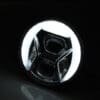 1108637001-2-800Wx800H HIGHSIDER pro 7 Inch Head Light Insert Type 8 LED Chrome E-Approved (1pc)