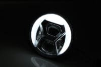 1108637001-2-800Wx800H HIGHSIDER pro 7 Inch Head Light Insert Type 8 LED Chrome E-Approved (1pc)