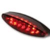 HIGHSIDER pro Little Number1 LED Taillight Black/Red With Number Plate Illumination (1pc)