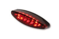 HIGHSIDER pro Little Number1 LED Taillight Black/Red With Number Plate Illumination (1pc)