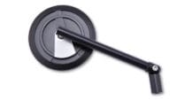 1108681002-2-800Wx800H HIGHSIDER pro Handlebar Mirror Enterprise Black/Gold (1pc)