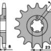 PBR Staal standaard voortandwiel 436 - 520