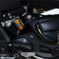 R&G RACING Boot Guard Set Black (3 pieces) - MV Agusta Brutale 1000RR