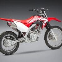 1109253-1-800Wx800H YOSHIMURA RS-9T Signature Series Full Exhaust System Titanium/Stainless Steel/Carbon - Honda CRF125F