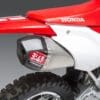 1109253-3-800Wx800H YOSHIMURA RS-9T Signature Series Full Exhaust System Titanium/Stainless Steel/Carbon - Honda CRF125F