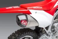 1109253-3-800Wx800H YOSHIMURA RS-9T Signature Series Full Exhaust System Titanium/Stainless Steel/Carbon - Honda CRF125F