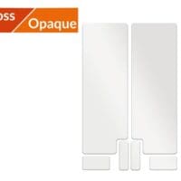 ALGIS Opaque Fork Guards Kit - Clear